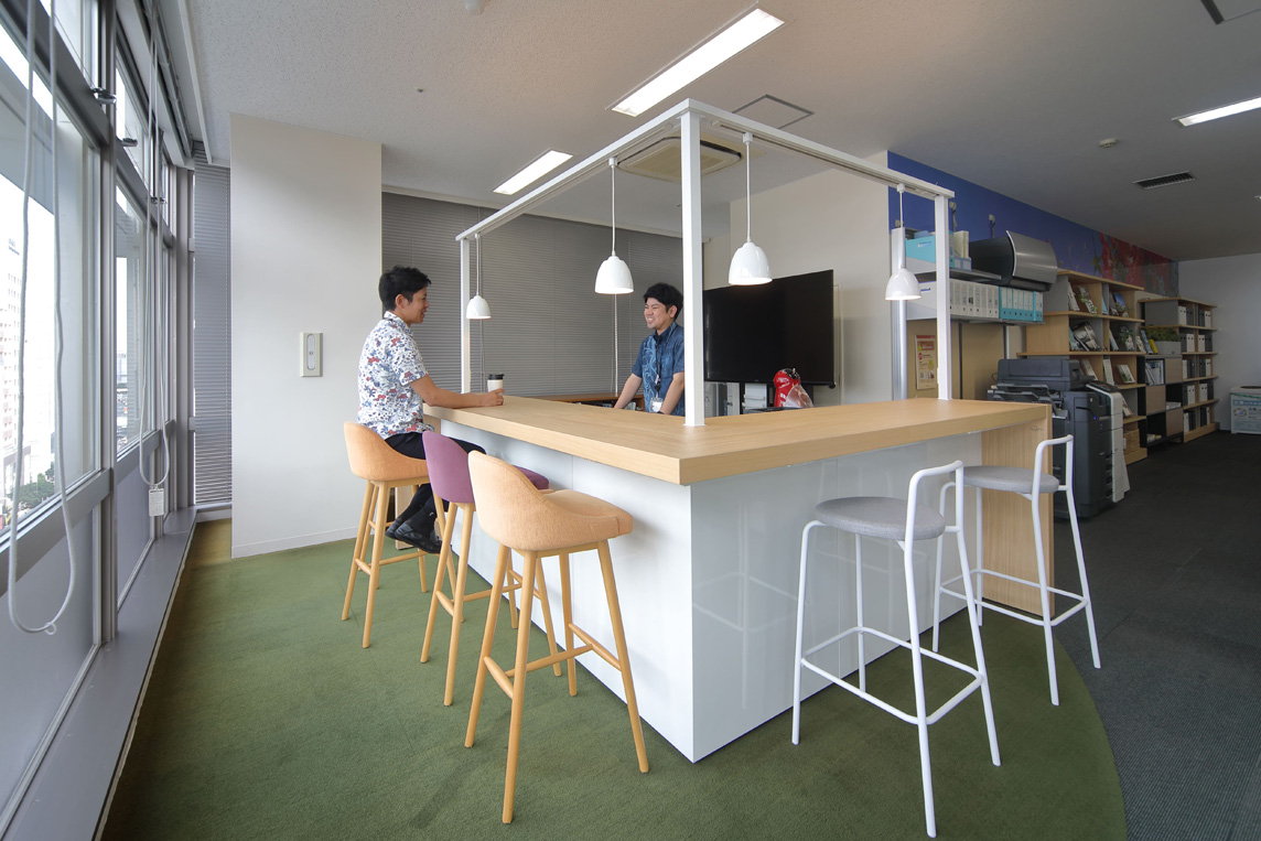 沖縄オフィスの内観画像